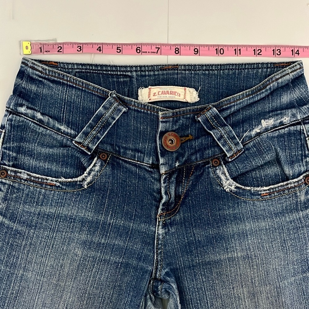Z. Cavaricci vintage blue jeans size 9 (28 waist) rare find - Picture 4 of 14